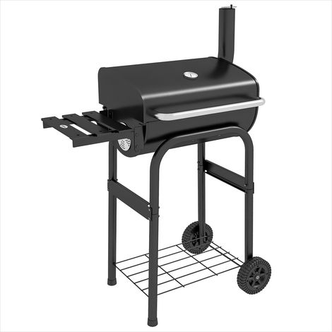 Barbecue au charbon pliable en métal 83 x 46,5 x 115 cm (1/5)