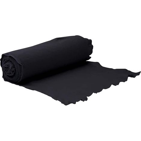 Membrane géotextile noir 1 x 50 m fibre de polyester CFW670999 (1/5)