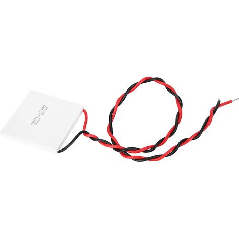 Plaque réfrigérante thermodlectrique semi-conductrice TEC1-12707, 40x40mm, qualité industrielle, refroidisseur thermoélectrique (1/5)