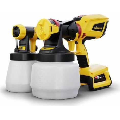verniciatore a spruzzo a batteria wagner "flexio w 600" 18 v solo corpo macchina