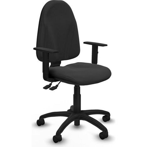 Piqueras y Crespo Silla de Oficina Moderna Gris Oscuro