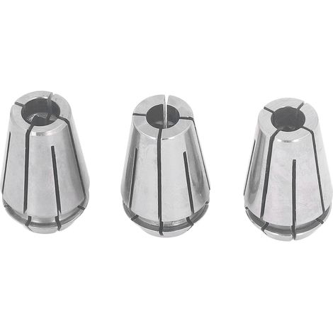 Accessoires pour outils CNC série ERG16 : kit de pinces à ressort, kit de pinces de taraudage, ensemble de 3 pièces (1/5)