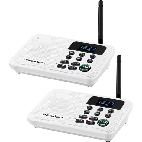 Système d'interphone sans Fil for la Maison, Le Bureau d'affaires, la Communication d'interphone de pièce à pièce de 1 Mille (1/5)