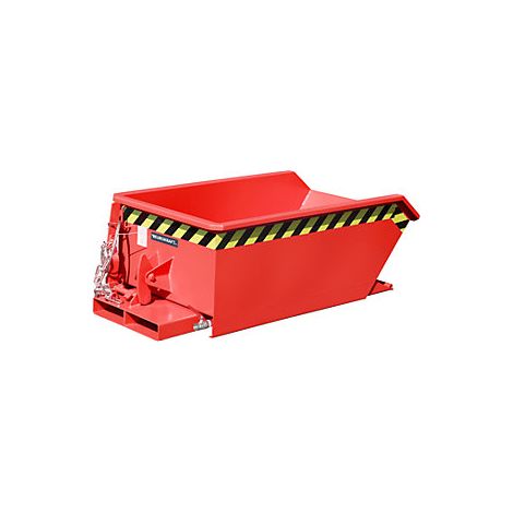 Bauer Mini-Spänebehälter SMGU 230, lackiert, Feuerrot
