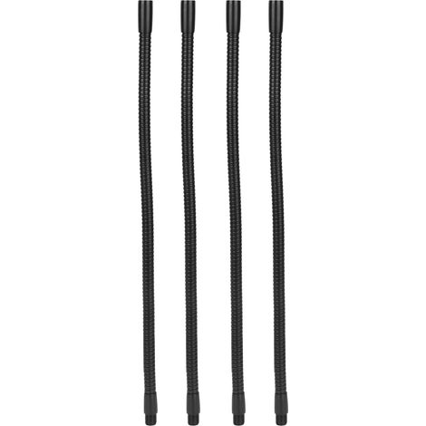 Tuyau flexible en col de cygne pour lampes, en aluminium, diamètre 10 mm, pour lampe de table, luminaires, 35 cm (1/5)