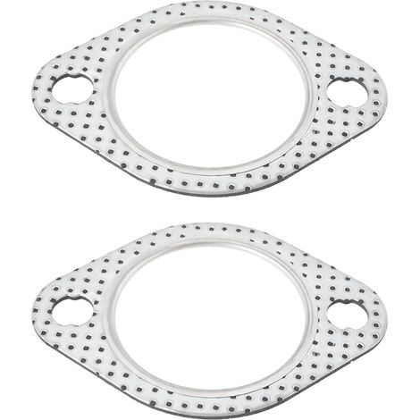 Lot de 2pcs Joints de Collecteur d'échappement en Métal de Rechange 18107502346 Compatible avec Série 3 X3 Série 5 Touring Z3 Roadster (1/5)
