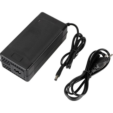54.6V 2A DC2.1 Chargeur de Batterie de Vélo Scooter Trottinette électrique Batterie 48V 2A Li-ION Li-Poly Lithium 5.5 2.1mm Connecteur Adaptateur pour Scooter Vélo électrique (1/5)