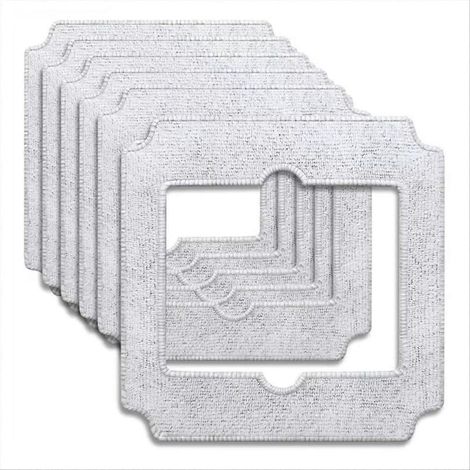 Lot de 6 pièces tampons de nettoyage pour WINBOT mini robot laveur de vitres, robot chiffon de nettoyage pour WINBOT (1/5)