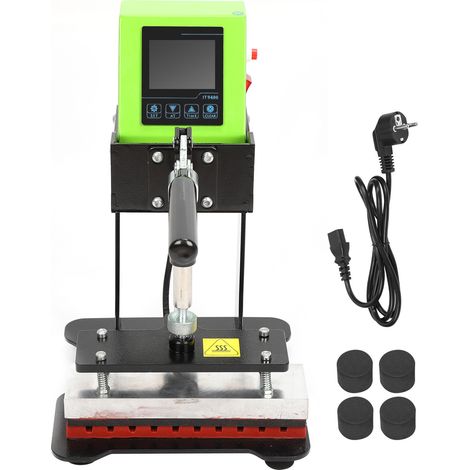 Presse à chaud manuelle AP1829 10 stations, imprimante thermique transfert AP1829, stylo fer à repasser 220V prise UE. (1/5)