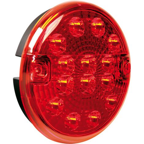 Fanale rotondo retronebbia Led, 12/24V (1/5)