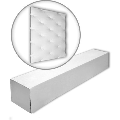 Profhome 159004-box 1 carton 4 pièces 3d panneau mural Lambris mural design moderne 1,44 m2