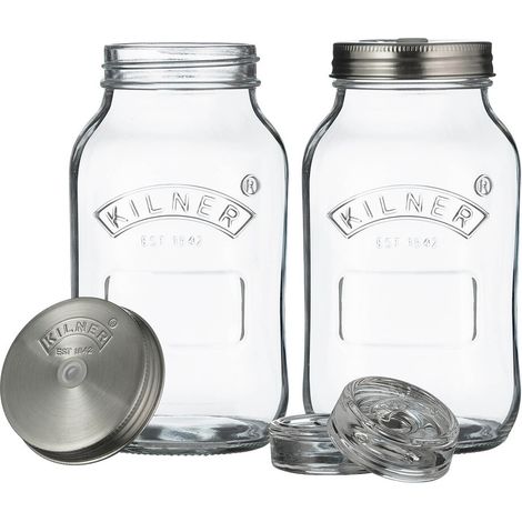 KILNER Fermentier-Set 2 Gläser