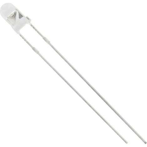 TRU COMPONENTS 1577309 LED bedrahtet  Grün Rund 3 mm 75 mcd 25 ° 20 mA