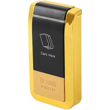 Serrure électronique intelligente à capteur, serrure étanche pour sauna, compatible avec les puces ID/M1, adaptée aux armoires et aux meubles de rangement de salle de bain. (1/5)