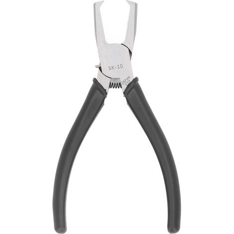 Pince à fil souple de 5,7 pouces, lame résistante à l'usure, poignée en caoutchouc, réinitialisation à ressort, Micro pince coupante pour résine plastique de 4mm (1/5)