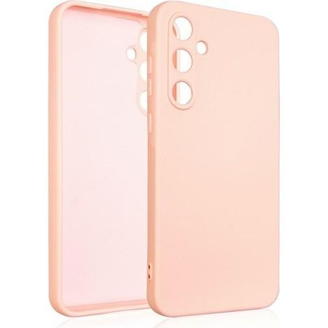 Funda de silicona Beline para Samsung A55, color oro rosa. (1/3)