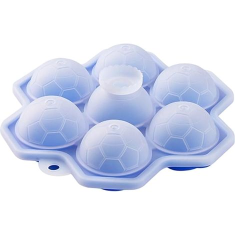 Bac à glaçons en silicone avec couvercle 4 sphères pour moule en silicone (1/5)