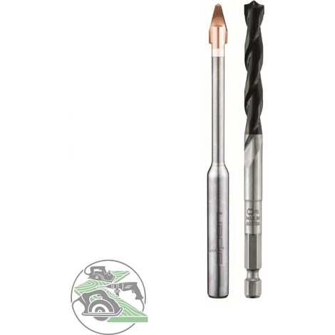 Alpen Keramo extreme ATM2 300102100 Glas- und Fliesenbohrer-Set 2teilig 10 mm 1/4" (6.3 mm), Zylind (1/2)