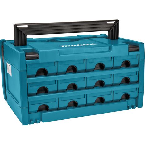 Makita P-84327 MAKPAC 12 Drawer Stacking Connector Tool Case TYPE 3 + 12 Draws (1/5)
