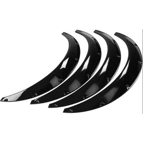 Kit Universel d'élargisseurs d'Ailes, 900mm/35cm, Garde-Boue Flexible Avant et Arrière pour Voiture, Protection de Carrosserie Large