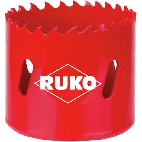 RUKO Sierras de corona bimetálicas HSS con dentado variable Ø 133 mm - 106133 (1/2)