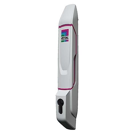 RITTAL VX 8618.250 8618250 MANILLA CONFORT PARA CERRADURA DE MEDIO CILINDRO GRIS CLARO (RAL 7035) 1 PZA(S)