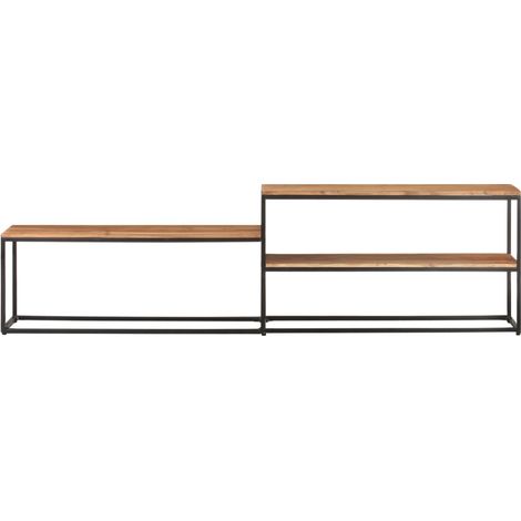 Maison Exclusive - TV-Schrank 180x30x50 cm Akazie Massivholz