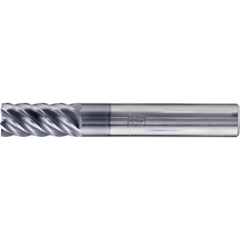 PFERD VHM Eckfräser lang 6 Schneiden Ø 12 mm scharf TiAlN Schaft HA Universal Line Schlichten Besäumen (1/4)