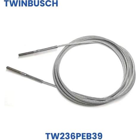 Cavo di sollevamento in acciaio di ricambio per Twin Busch TW236PEB39 (1/5)