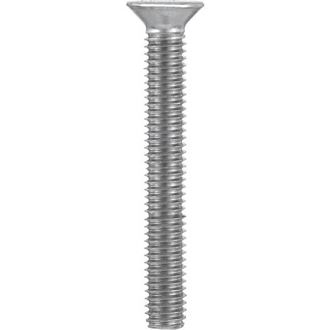 INOX TEC - 2 VITI PER METALLO A TESTA PIENA SVASATA INOX 6,0X80MM