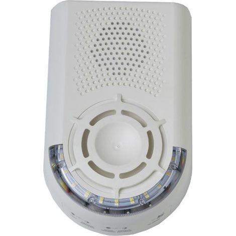 Bloc d'Alarme Autonome Sonore BAASL MA ME avec son flash message BAA0001-FIN01 (1/2)
