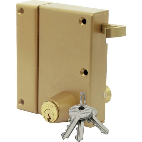 Serrure monopoint ZENITH 571 vertical tirage cylindre de 45mm gauche - ISEO - 25080455.5 (1/3)