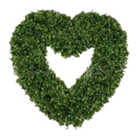 Neue Dekopflanzen zum Valentinstag – herzförmiger Blumenkranz im Topf