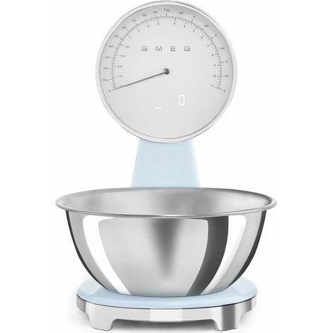 Smeg KSF01PBWW Báscula de cocina Azul 1.8L Retroiluminación LED (1/5)