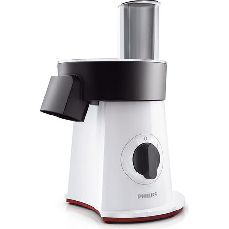 Philips Tritatutto Elettrico - 200W, con 5 Dischi Affettatutto e Grattugia (HR1388/80) (1/4)