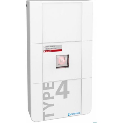 Alarme incendie type 4 secteur secouru radio lumineux Neutronic TU4L-RF3