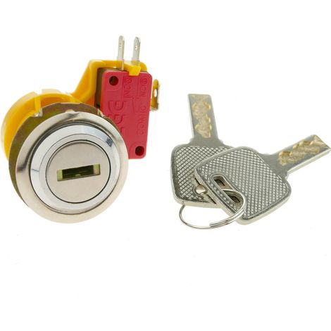 PrimeMatik - Serrure électronique 27mm x M18 avec clé plate (1/5)