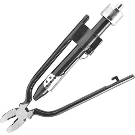 Pince à torsader les fils de sécurité de 15 cm (6 po) : saisit, torsade et coupe les fils de sécurité en acier inoxydable pour véhicules, machines et aéronefs (1/5)