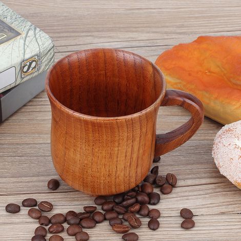 Tasse à café/lait/eau écologique et durable de 270 ml avec poignée pour un usage domestique (couleur peinture 201-300 ml) (1/5)