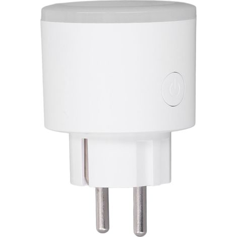 Prise connectée WiFi EU 100-240V, prise intelligente avec télécommande mobile, fonction minuterie et variateur RGB, pour maison connectée (1/5)