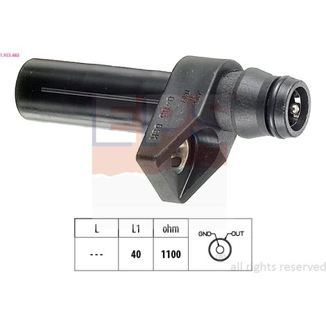 Capteur d'angle, vilebrequin EPS 1.953.483 DAEWOO 0031537328 0031537528
