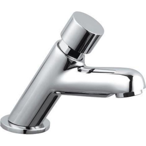 Rubinetto per lavabo temporizzato con finitura cromata - Idral Modern 08210 (1/4)