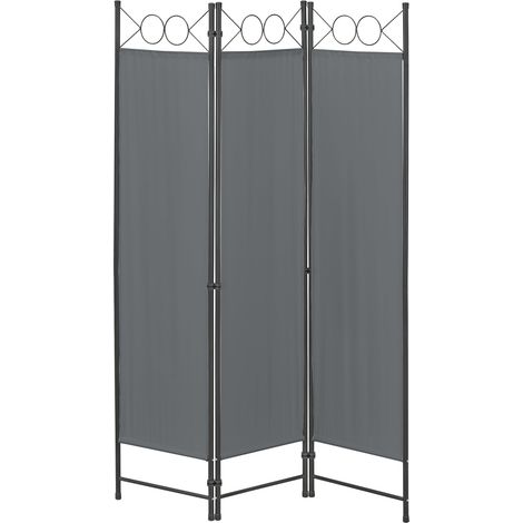 Frangivista Saragossa a 3 ante 171 x 120 cm grigio scuro 030008056