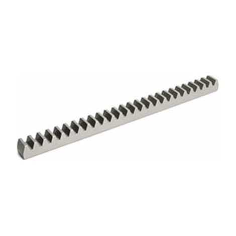 Cremagliera in acciaio zincato modulo 4 mt 1 22X22