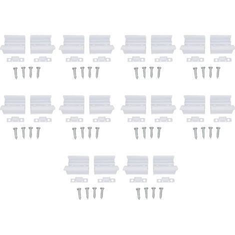 Loquets de porte coulissante aqxreight 20 avec miroir pour camping (1/5)