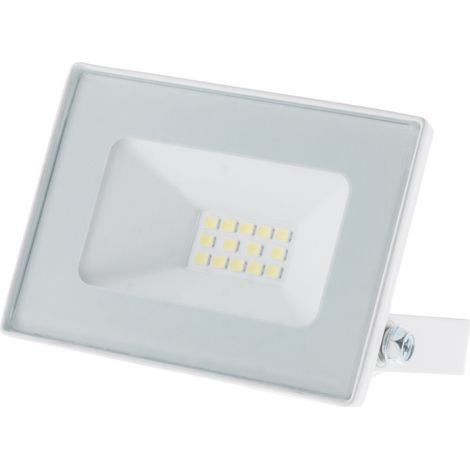 Projecteur LED de chantier étanche - 10W 900lm IP65 6500K - Blanc - Zenitech