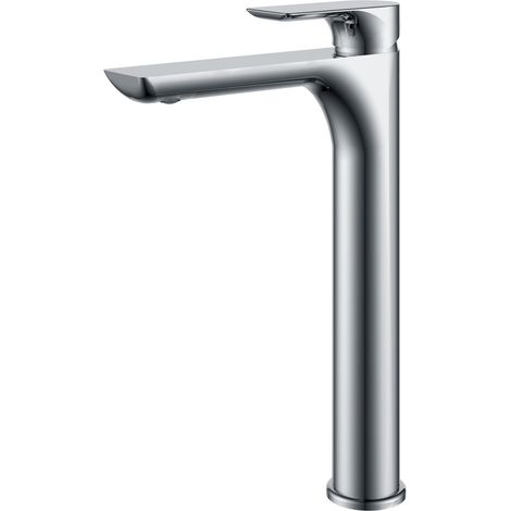 Imex -  Grifo Monomando Lavabo Caño Alto Cromado Serie  Nassau