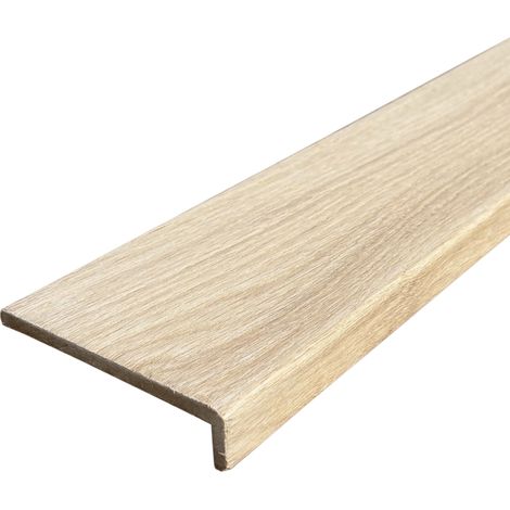 Lot de 5 Surplinthes MDF Plaquées Chêne,  L.2.23 m x H.9.2 cm, Ep.20 mm