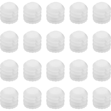 100pcs Chevilles d'expansion Charnière M4x8mm Chevilles d'expansion en Plastique 3mm Charnière Cheville Inserts Accessoires pour Armoire 8.8x8mm (1/5)