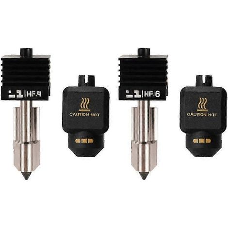 Kit de remplacement de buse en acier trempé monobloc HF à haut débit (0,4/0,6 mm) pour imprimante 3D Bambu Lab P2S (2 pièces) - Bonne qualité (1/5)